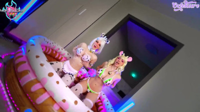 Onlyfans Amber Hallibel Octokuro Moo Moo Girls leaked video july-2025