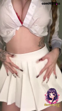 Adrianna Savu schoolgirl cosplay - filthiest XXX!