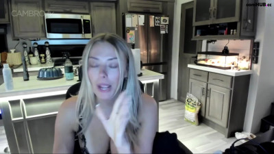 Corinna Kopf - First OF Livestream