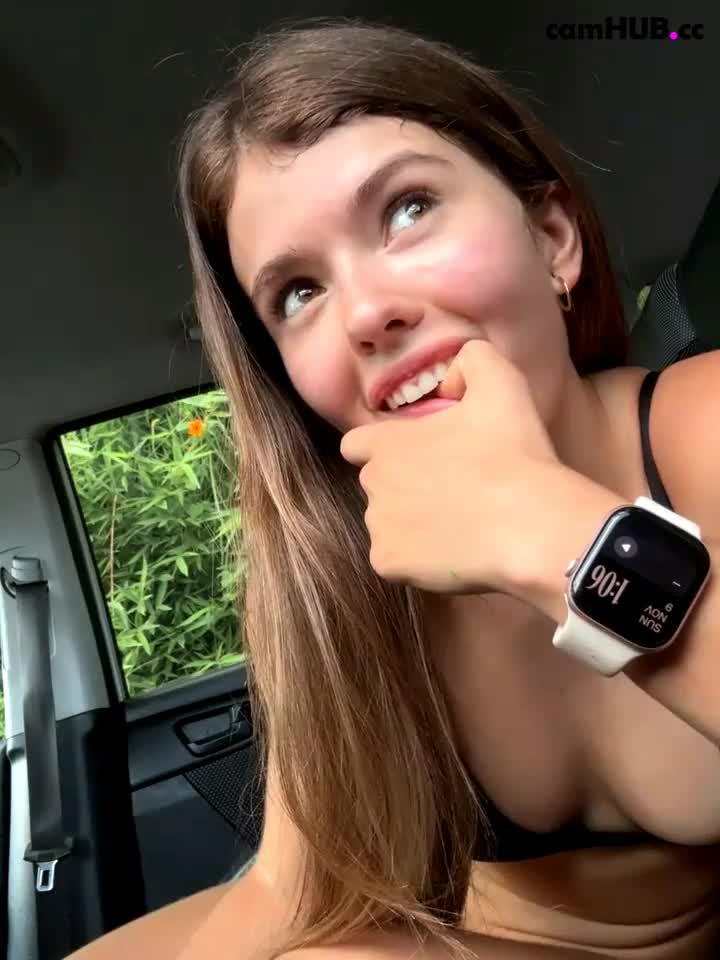 Performer RebeccaStonee_  in the car - #1 Records Sex Cam | ePornREC