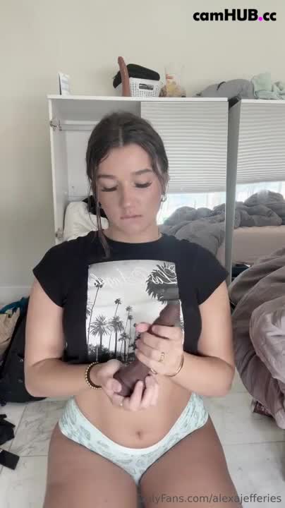 Performer AlexaJefferies Rides Her Black Dildo Onlyfans - #1 Records Sex Cam | ePornREC