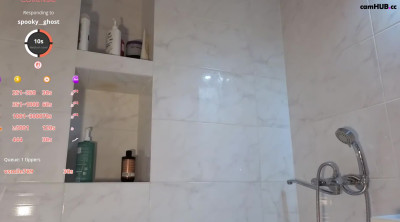 Hoaarisa Ticket show Fully naked shower pussy show Onlyfans