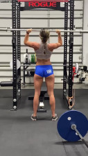 fitbryceadams onlyfans stocking beauty seduces with juicy ass