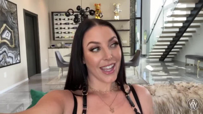 Lena Paul X Angela White Onlyfans 26-Feb-2025 two bitches passionately service a bald guy