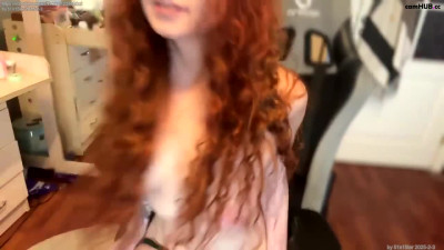 Klementinagirl Chaturbate April-03-2025 red-haired beast spread her legs