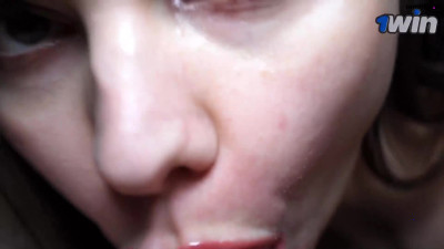 Succulent dark haired deep throats my balls, greatest porn ever!