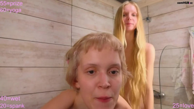 Jenny_Ames  Chaturbate April-12-2025 fondling their holes in the shower