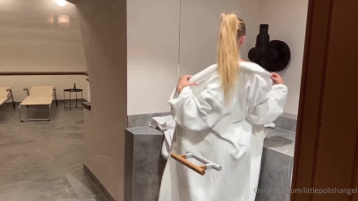 Lena Polanski - XDestinyRose - YourDestinyRose - littlepolishangel - Stranger Pounds My Ass in the Sauna