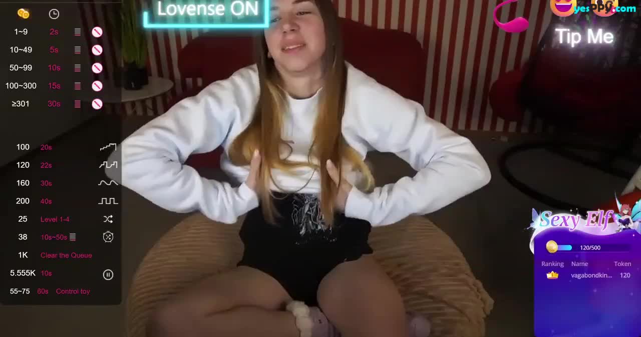 Performer FiniteDensity chaturbate 18-May-2025 caresses herself with a vibrator between her legs - #1 Records Sex Cam | ePornREC