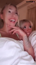 Therealbrittfit Onlyfans 03-06-2025 colon blondes service a friend's cock