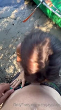 Emily Rinaudo - emjayplays - Public suck cock with Facial 10-June-2025