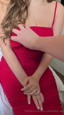 your submissive doll - Red Dressleaks june-2025